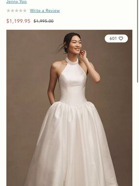 Halter Wedding Ball Gown Dress